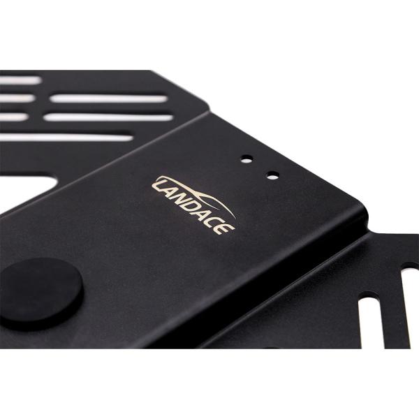 Stainless Steel Roof Rack Mounted Heavy Duty Tool Box Brackets Net Weight 6kg Easy to Mount