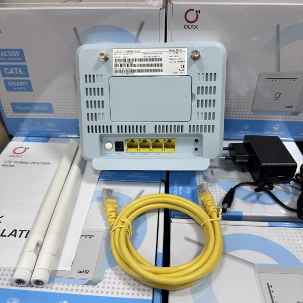 CPE OLAX MC80 4g wifi роутер с батареей 5000 мАч для диапазона B3/7/8/20/28/38/40/41