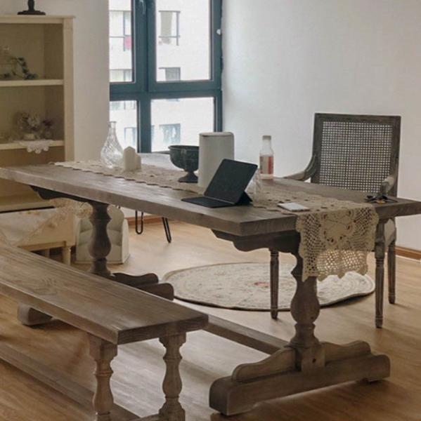 Pine Wood Frame Dining Chair for Unique Furniture Design Kitchen Restaurant Folding Table