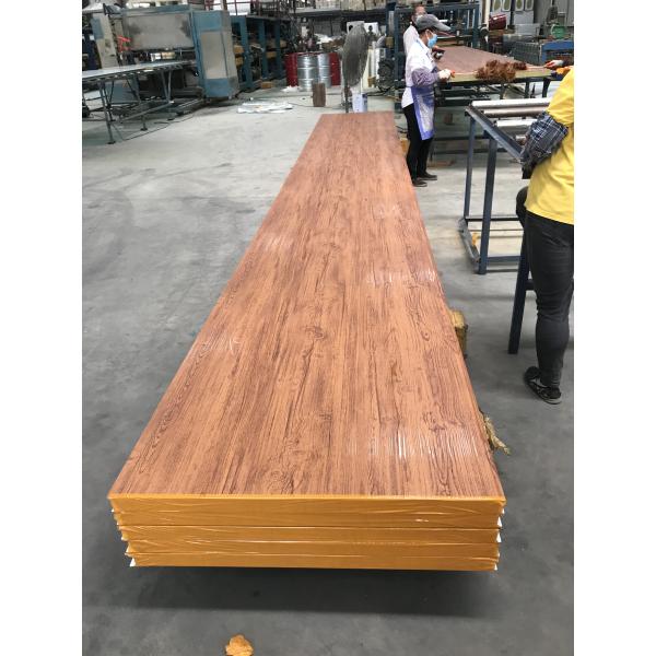 3D Wooden Color Insulated Wall EPS Sandwich Panel