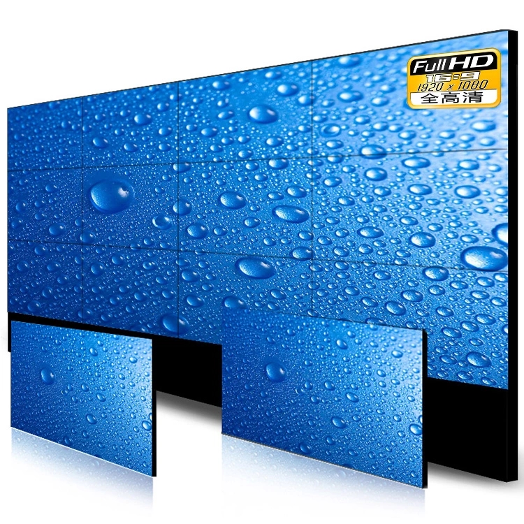 Крытая стена шатона 3X3 55in безшовная LCD 0.88mm видео-