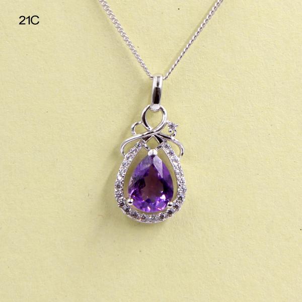 Princess Cut Diamond 18K Gold Diamond Necklace Accpet OEM 1pcs