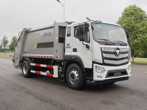 Compresseur de déchets Chargeur arrière manuel
