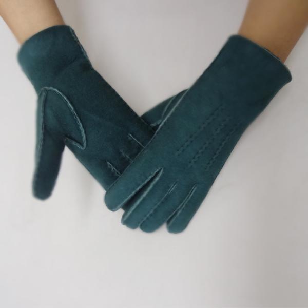Winter 2019 original women sheepskin leather gloves