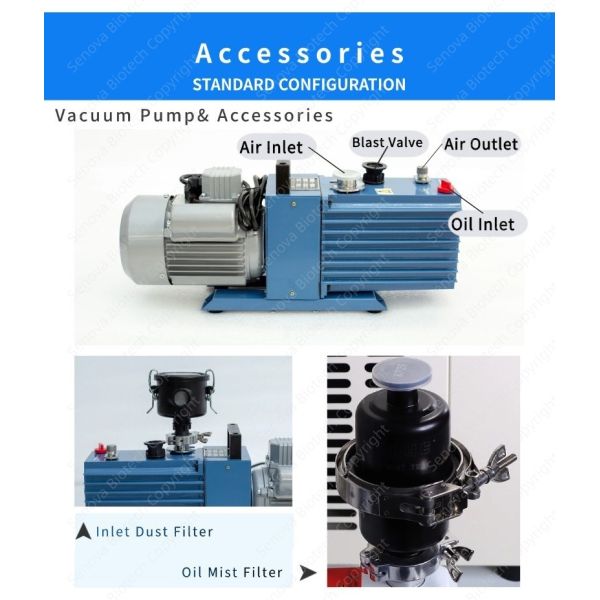 4Kg Small Freeze Dryer Machine -60C Lyophilization Laboratory