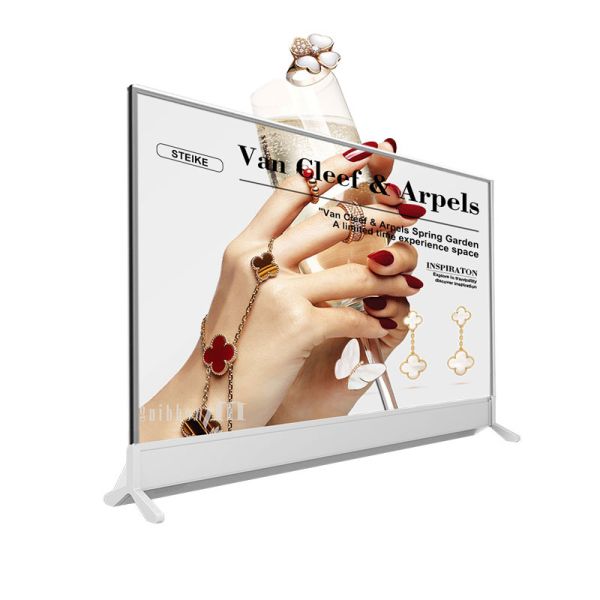 Commercial Grade Transparent OLED Screen See Through OLED Display High Performance