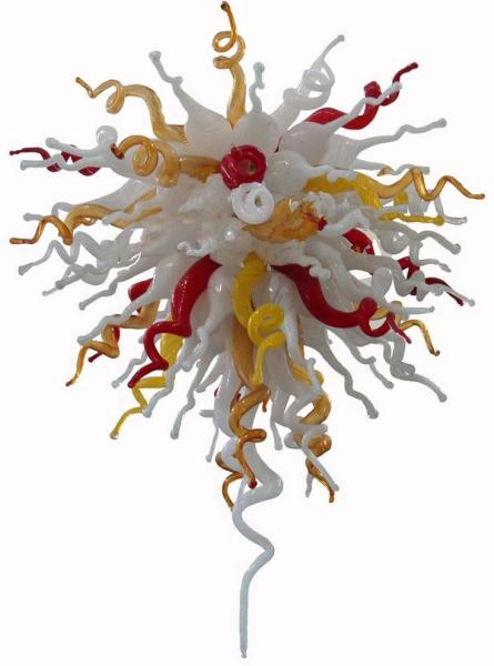 Hand blown glass chandeliers chihuly chandelier Hanging Lamp Fixtures (WH-GB-09)