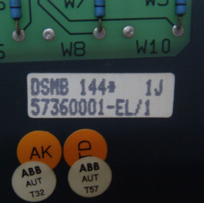 Модуль памяти ABB DSMB 144 57360001-EL