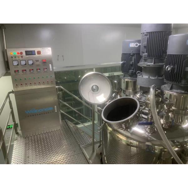 Customized Liquid Mixer Agitator With Vacuum System 30KW
