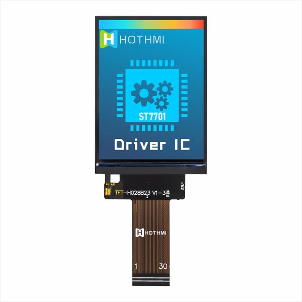 2.8-inch TFT LCD/480x640 pixels /MIPI /IPS full viewing angle /ST7701/Touchscreen