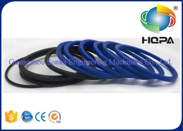 As peças hidráulicas da máquina escavadora de BP500 KOMATSU rasgam resistente com preto + cor azul
