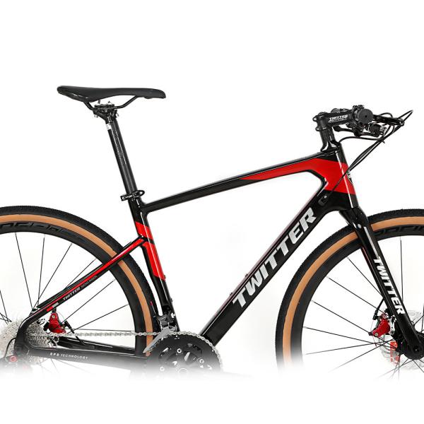 Велосипед SHIMANO TIAGRA 4700 рамки углерода легковеса 54cm гибридный с автошиной 700C