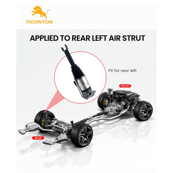 4F0616040AA Air Suspension Strut For Audi A6/S6/Avant Quattro 2005-2011 and Audi A6/Avant (C6-6F) 2004-2011