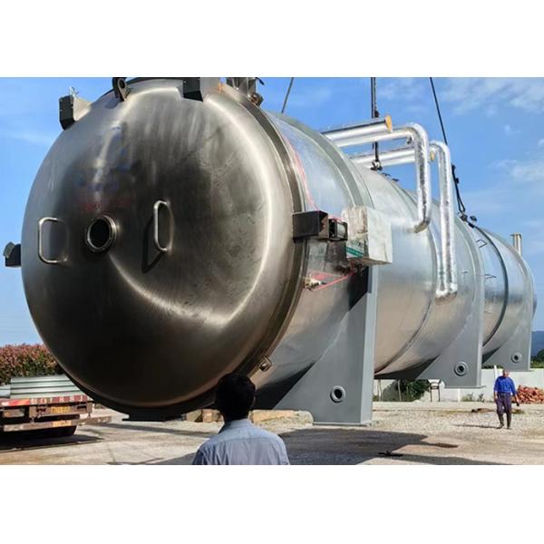 Breast Milk Food Vacuum Freeze Dryer 400 Kg/Batch Electric Heating