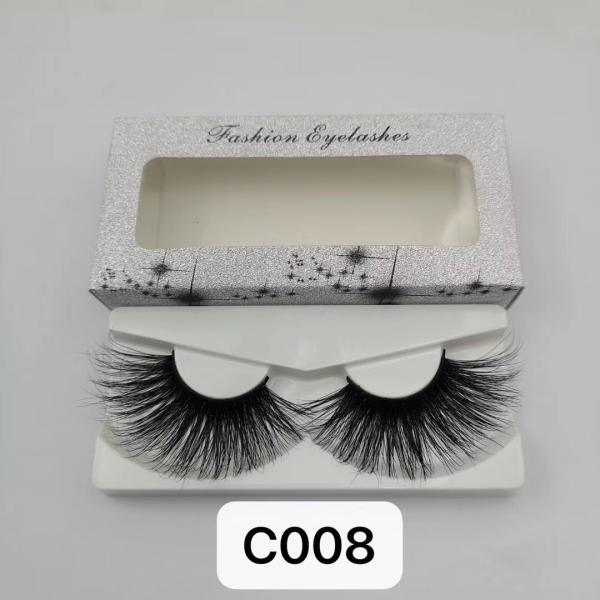 WHOLESALE 30MM OVERLENGTH FASHION REAL MINK EYELASH