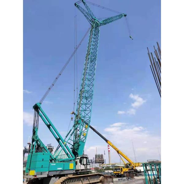 Kh180-3 kh300 kh150 80t 50t Crawler Crane With Isuzu Engine For Video Technical Support