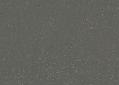 Resistência ao calor de pedra de quartzo artificial cinza para decoração de casa com dureza de 6,5 Mohz