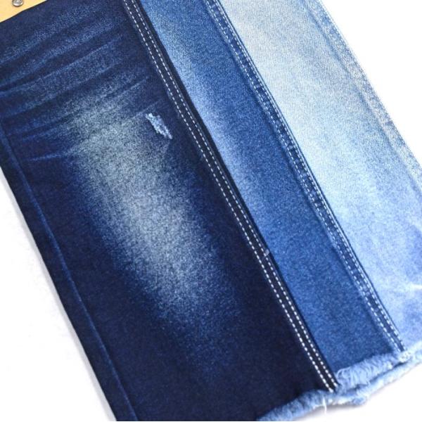 Yarn Count 7x10/70 Woven Stretch Heavy Weight Dark Blue Denim Fabric 12.5 oz JSD3242