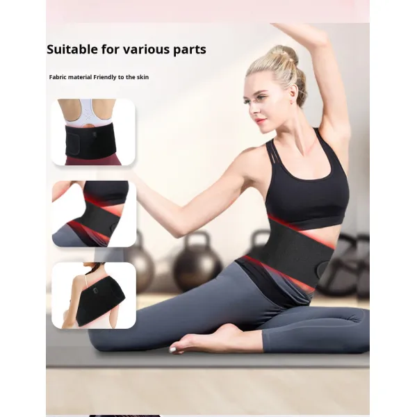 Heated Body Massage Belt Multi-functional massages the waist back and abdomen Suitable for home or office