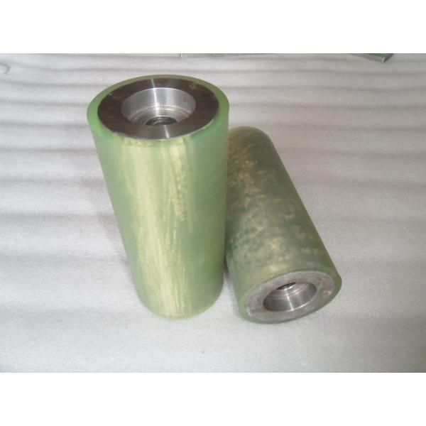 Голубой полиуретан PU роликов полиуретана покрывая промышленную передачу