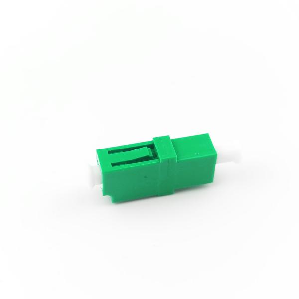 Placa de adaptador de fibra óptica LC APC padrão/simplex sem orelhas para ligação de fibra óptica