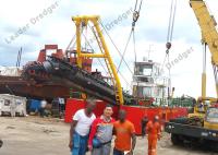 draga económica y eficiente de la profundidad de dragado del 14m de la arena de la succión usando los motores diesel
