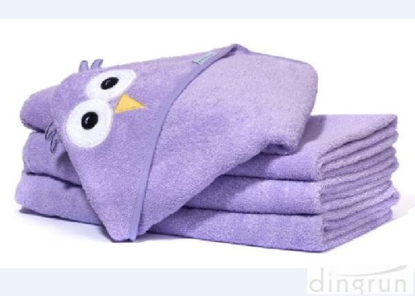 Dingrun Newborn Hooded Towel Large , Infant Bath Towel Hooded 