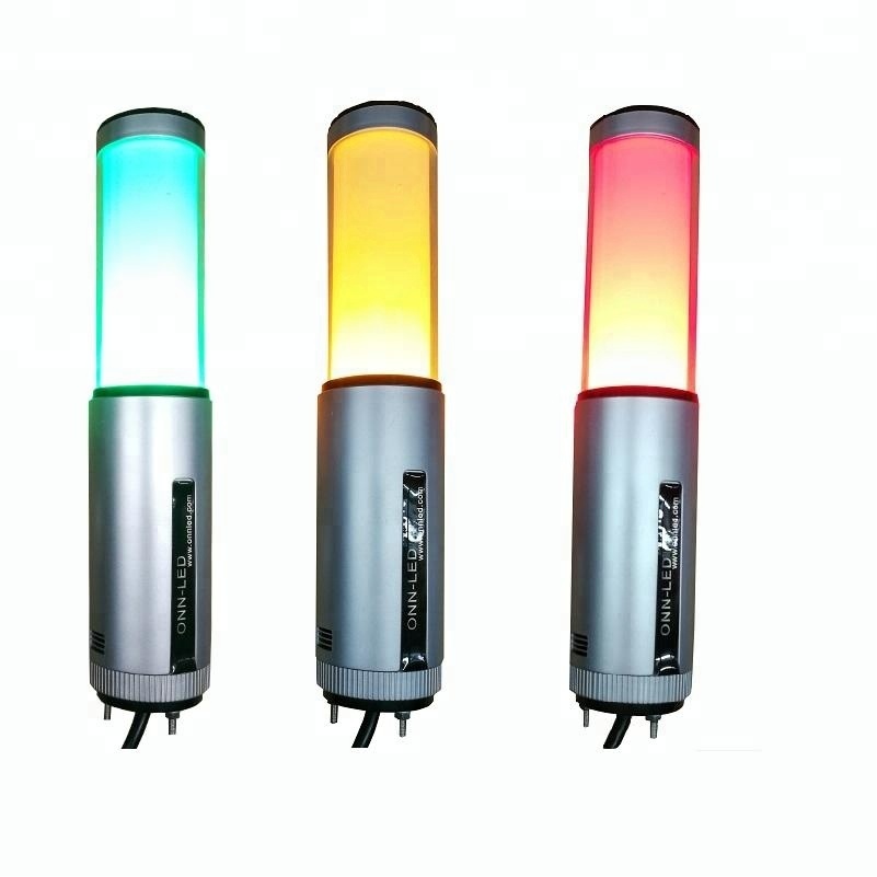 ONN-M4C Tri Color LED Machine Warning Light Foldable Base CNC Equipment Indicator Light