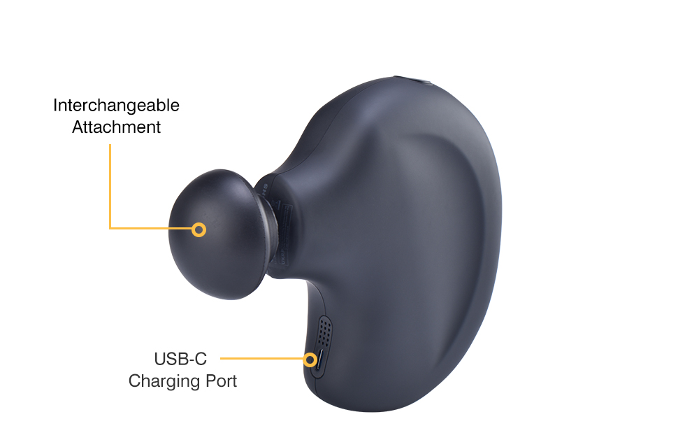 RTS High Quality Professional Grade Powerful Percussive Deep Tissue Neck Back Muscle Massager Gun