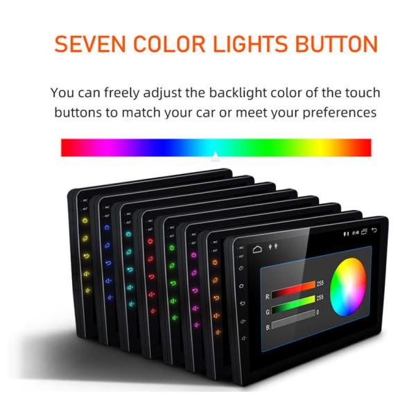 Universal Android 11.0 8 -Core 6G 128G Car Radio Multimedia Video Player Navigation GPS Support AHD Rear SP-9001(NO DVD)