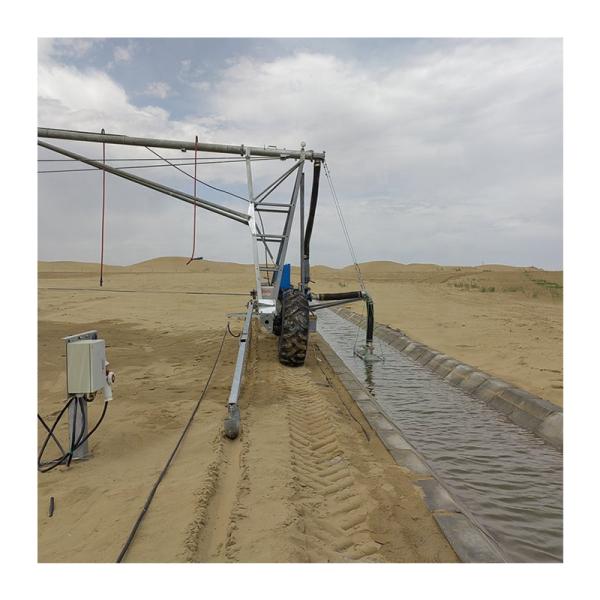 Lateral Moving Sprinkler Machine Durable Agriculture Translational Sprinkler Irrigation Line with 4000 KG Load Capacity