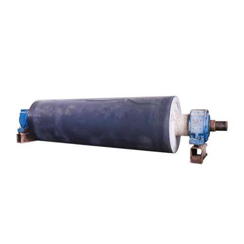 Paper Machine Grooved Press Roll Rubber Coated for Dewatering Effect at 2000m/min Speed