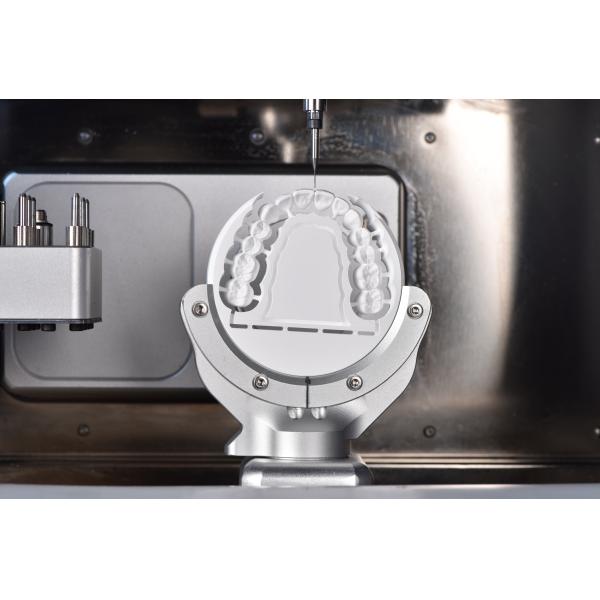 Burs de fraisage dentaire argenté Roland 500 dents Vie de service pour la cire PMMA de zirconia