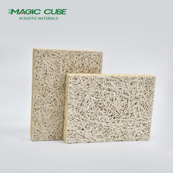 La nouvelle liste Ciment Fibre Board Colorant intérieur décorant panneau d'absorption du son de laine de bois
