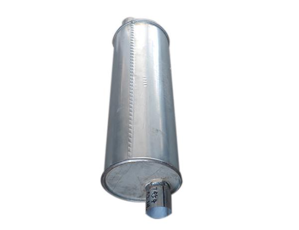 Round Diameter Offset 3 Aluminum TIG Universal Car Exhaust Muffler