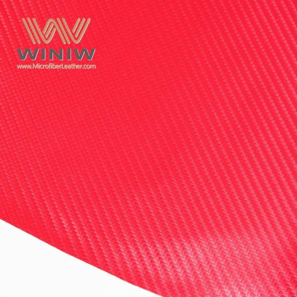 Carbon Fiber PU Leather Gloves Making Material For Ice Hockey