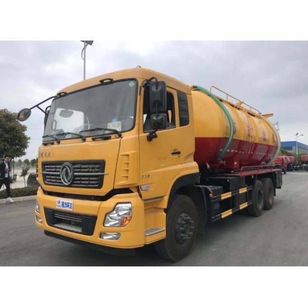 6X4 18000 литров Воздушное средство для всасывания сточных вод Dongfeng 18 тонн 10 колес Вакуумные санитарные машины