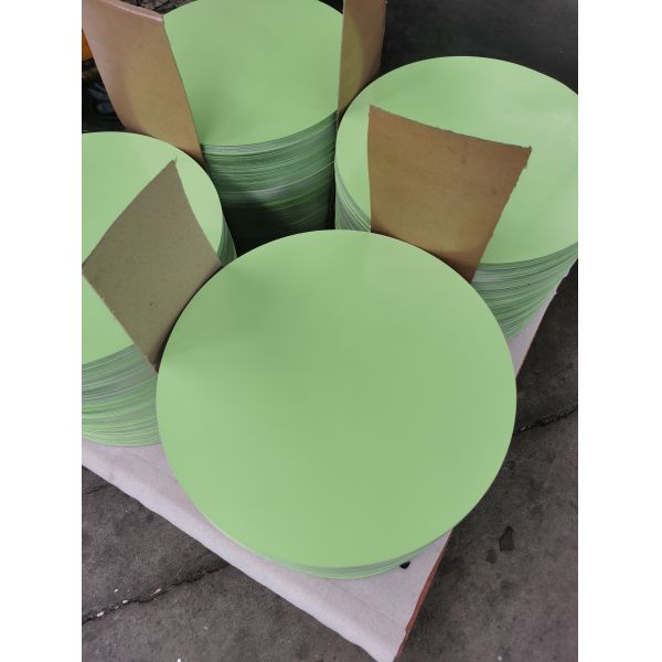 AA1100 O 0.7*350mm  Pre-painted Aluminum Discs Circle  One Side Color Coated, Coating Thickness Is Not Less 18 Micr for Kitchen  Cooker
