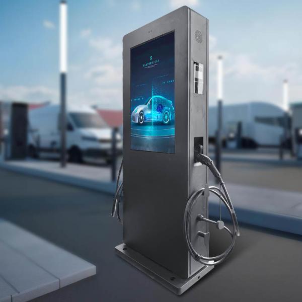 EV Charging Display 43 Inch Automatic Outdoor Car Charging Digital Signage