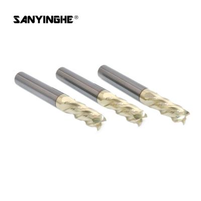2 Flute Carbide Corner Radius End Mill Bull Nose End Mill Cutter For Steel