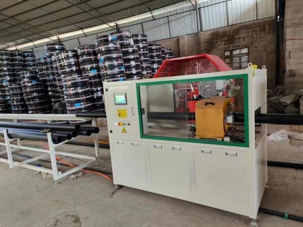 PE HDPE LDPE パイプ 自動挤出機 生産ライン シングルスクリュー挤出機