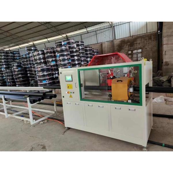 OEM ODM Automatic Plastic PE HDPE PPR Tube Pipe Single Screw Extruder Machine / Hdpe Pipe Extrusion Line