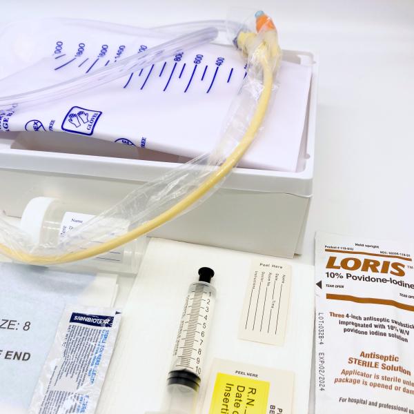 Wholesale Disposable Medical Luxury Urethral Catheterization Tray Catheter Bag