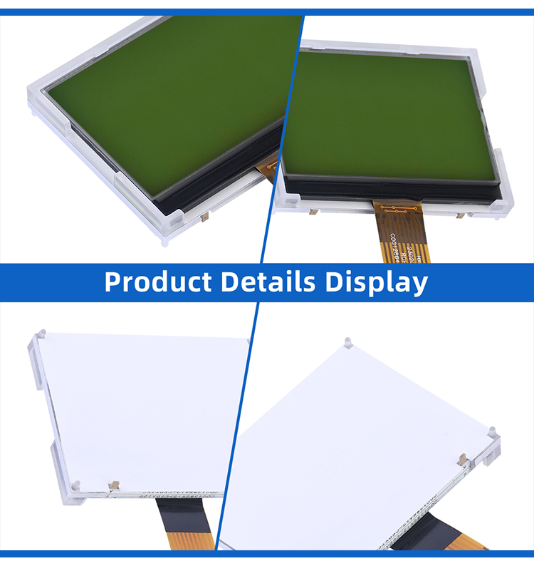 Yellow Green Film Cog Matrix LCD Display COG12864I2 Serial Communication Display LCD Module Standard Screen ST7567