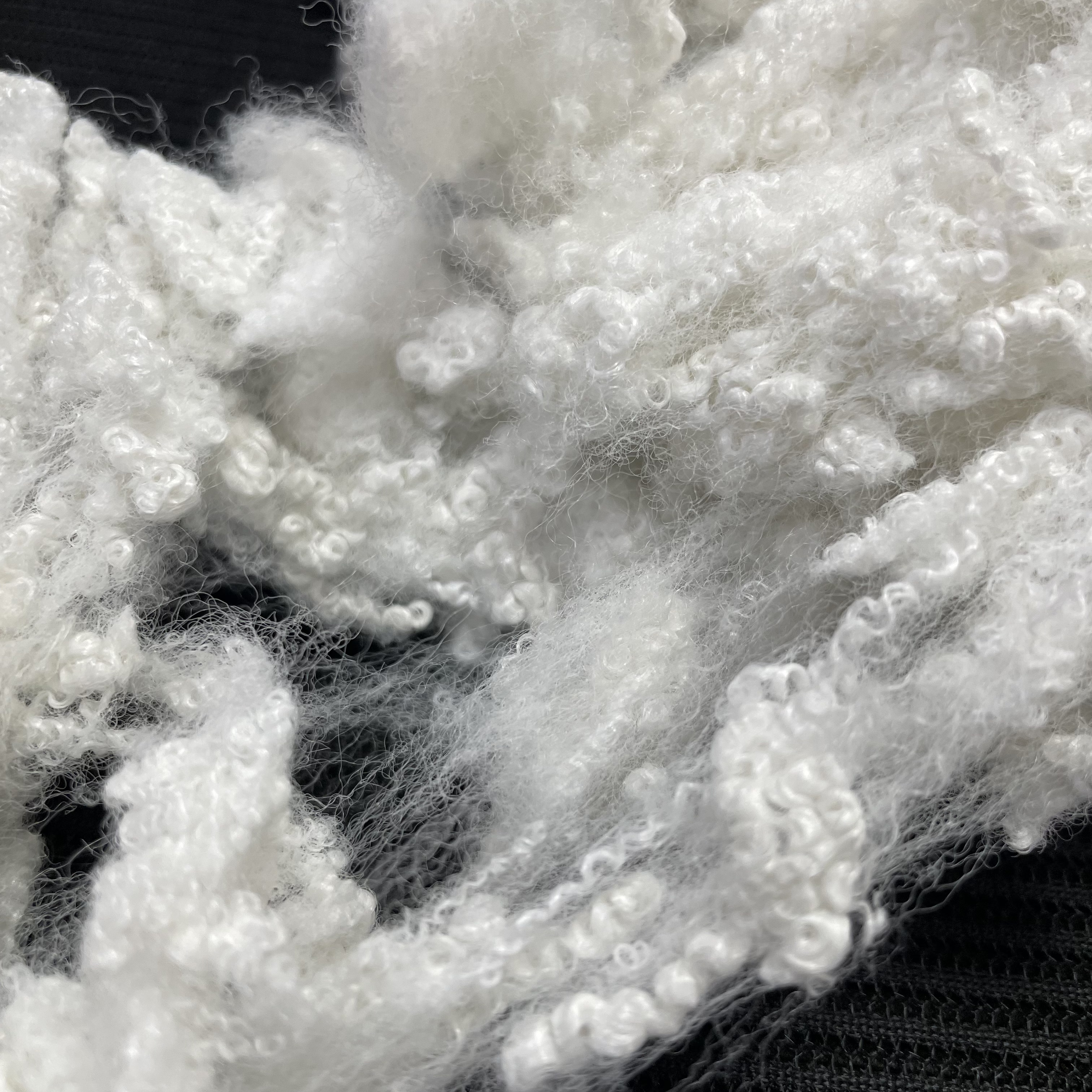 Nanoscale white Bamboo Charcoal Modified Polyester Fiber, Durable Wash-Resistant Functional Fiber for Functional Textiles