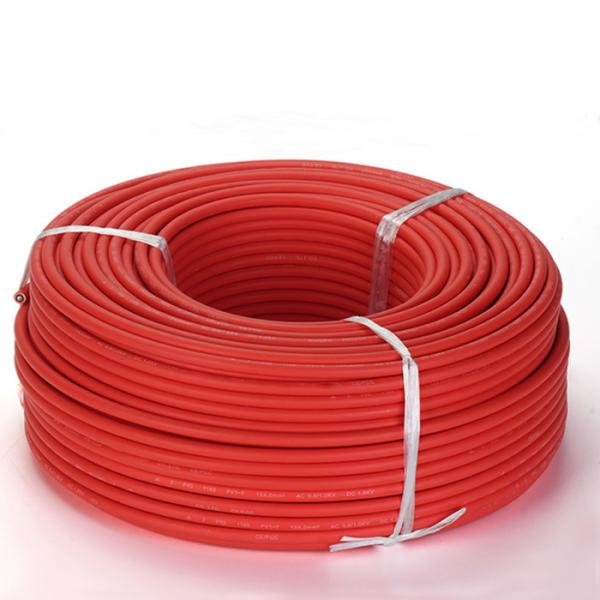 Кабель солнечный 2.5мм TUV PV1-F, изоляция XLPE, внешний диаметр 5.3мм