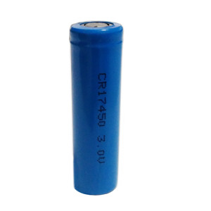 CR17450 Li-MnO2 Lithium Battery with 3.0V Nominal Voltage 2000mAh Capacity and ﹣40℃～+85℃ Operating Temperature