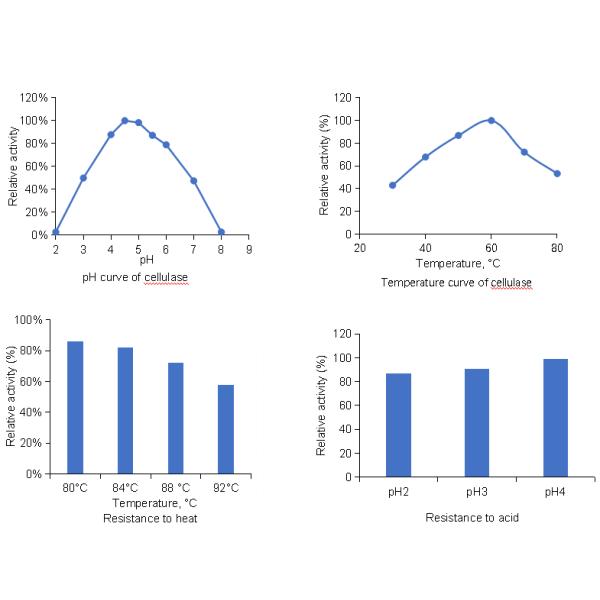 Ultrafine 3000u/G Animal Feed Enzymes Cellulase Digestive Enzyme