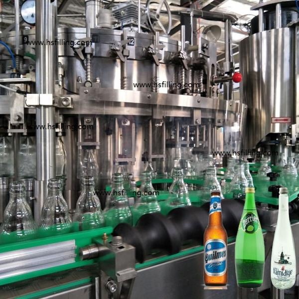 10000BPH  Alcoholic Beverage Bottle Filling Machine Capping Machine liquor bottling machine