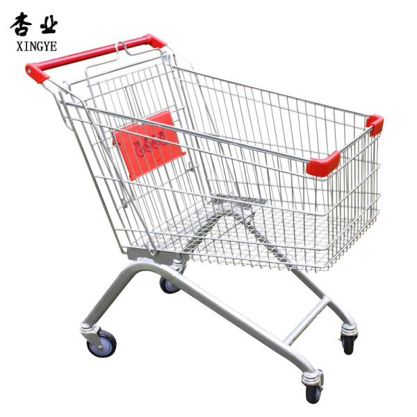 Wholesale Heavy Duty Metal Shopping Trolley Cart Collapsible Shopping Cart